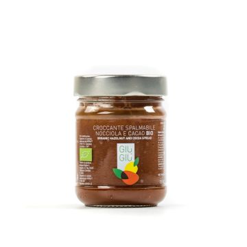 giù giù crema nocciola e cacao bio biologica prezzemolo e vitale
