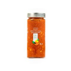 giù giù sugo amatriciana gr. 300 sicilia siciliano prezzemolo e vitale
